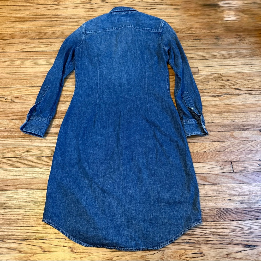Ralph Lauren Denim Button Up Dress - Picture 4 of 4